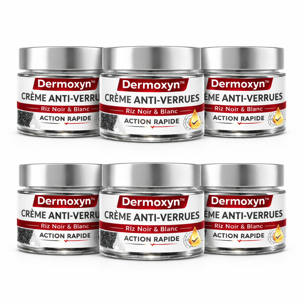 Dermoxyn™ Crème Anti-Verrues Ultra-Active | Éliminez verrues et excroissances dès la 1ʳᵉ application !