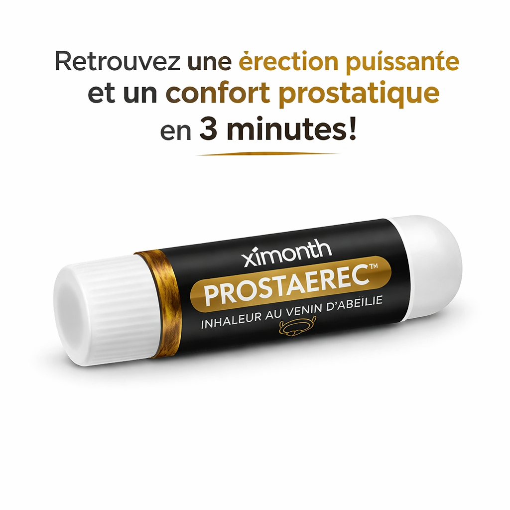 ProstaErec™ Inhaleur au Venin d’Abeille | Retrouvez une érection puissante et un confort prostatique en 3 minutes !