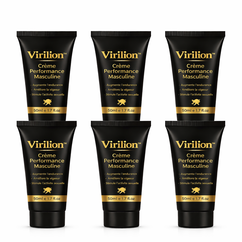 Virilion™ Crème Performance Masculine | Gagnez jusqu’à 4 cm et décuplez votre endurance dès la première application !