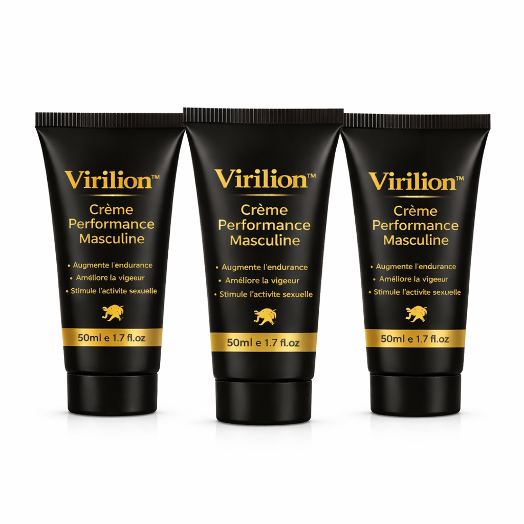 Virilion™ Crème Performance Masculine | Gagnez jusqu’à 4 cm et décuplez votre endurance dès la première application !