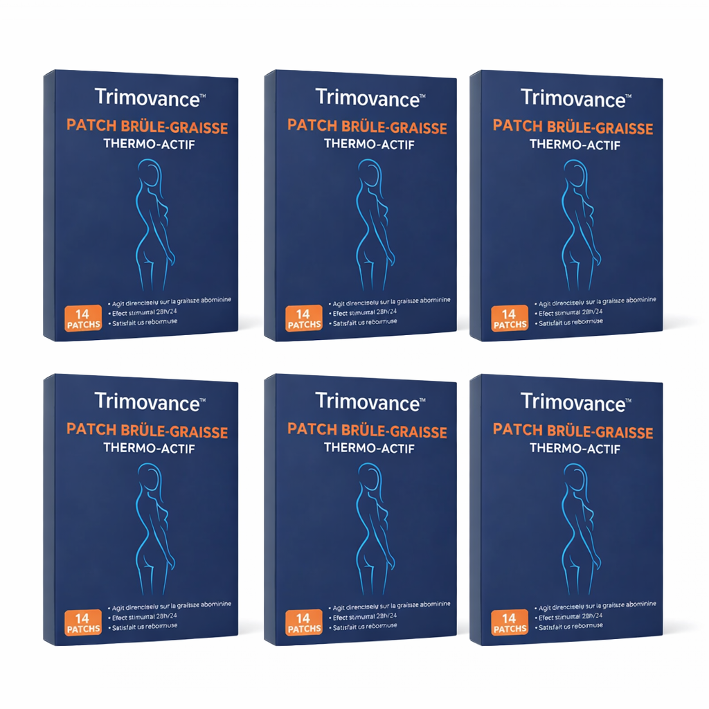 Trimovance™ Patch Brûle-Graisse Thermo-Actif | Éliminez votre graisse abdominale en 14 jours sans régime !
