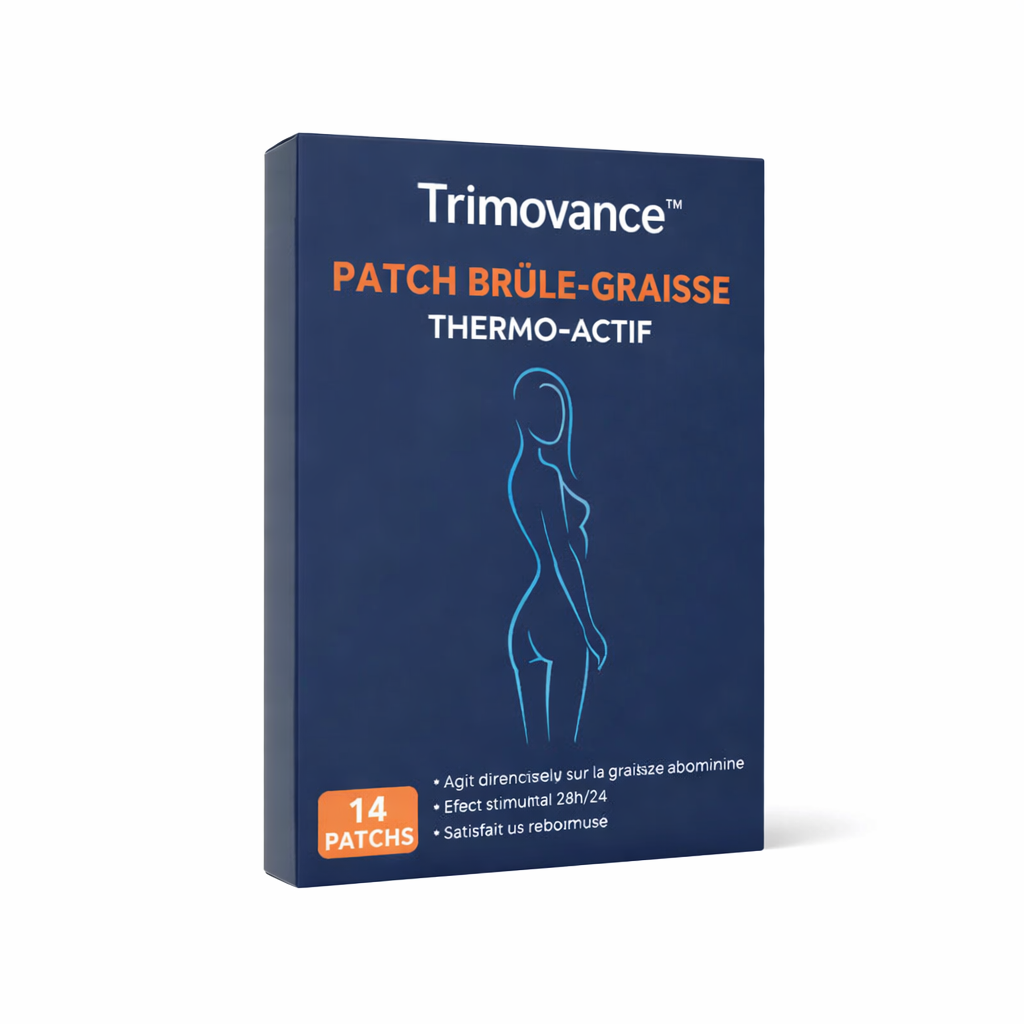 Trimovance™ Patch Brûle-Graisse Thermo-Actif | Éliminez votre graisse abdominale en 14 jours sans régime !