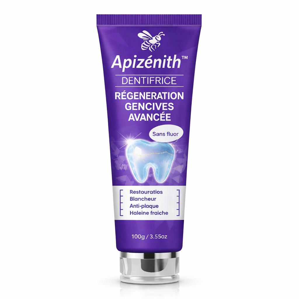 Apizénith™ Dentifrice Régénération Gencives au Venin d’Abeille | Stoppez les saignements et renforcez vos gencives en quelques jours !