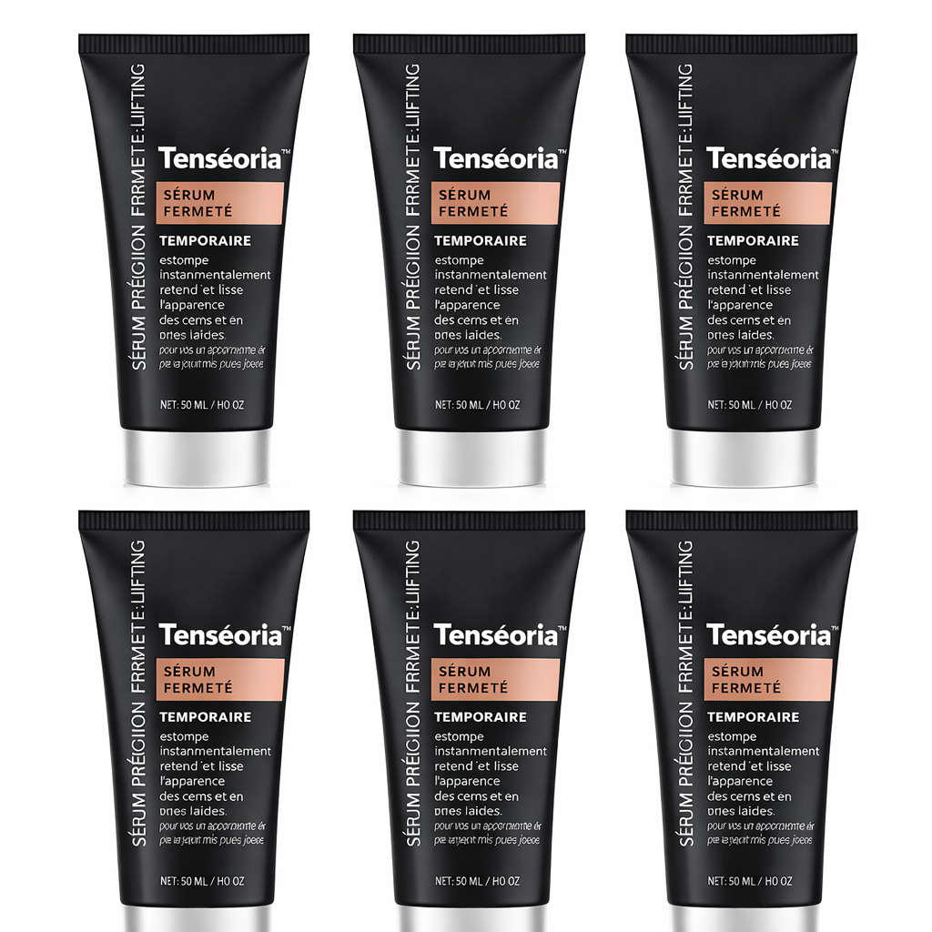 Tenséoria™ Sérum Lift Instantané Haute Précision | Retendez votre peau et effacez les rides en 7 minutes !