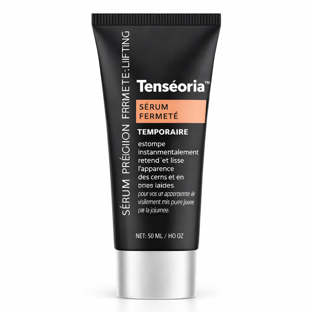 Tenséoria™ Sérum Lift Instantané Haute Précision | Retendez votre peau et effacez les rides en 7 minutes !