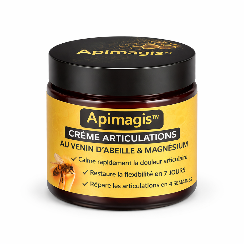 Apimagis™ Crème Articulations au Venin d’Abeille & Magnésium | Retrouvez des mouvements sans douleur en quelques minutes !
