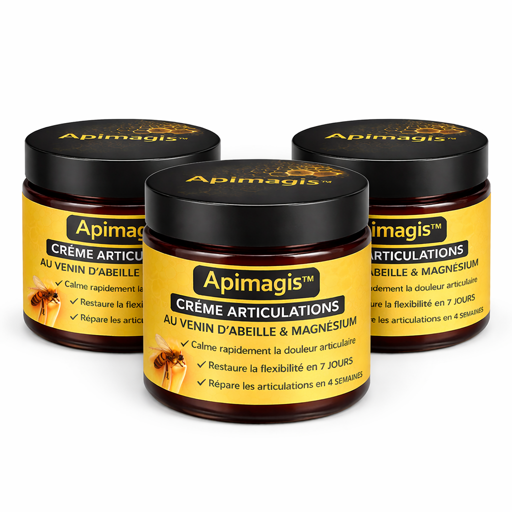 Apimagis™ Crème Articulations au Venin d’Abeille & Magnésium | Retrouvez des mouvements sans douleur en quelques minutes !