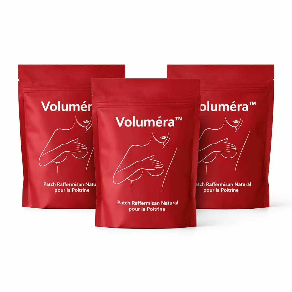Voluméra™ Patch Raffermissant Naturel pour la Poitrine | Redonne galbe et fermeté en 14 jours sans chirurgie!
