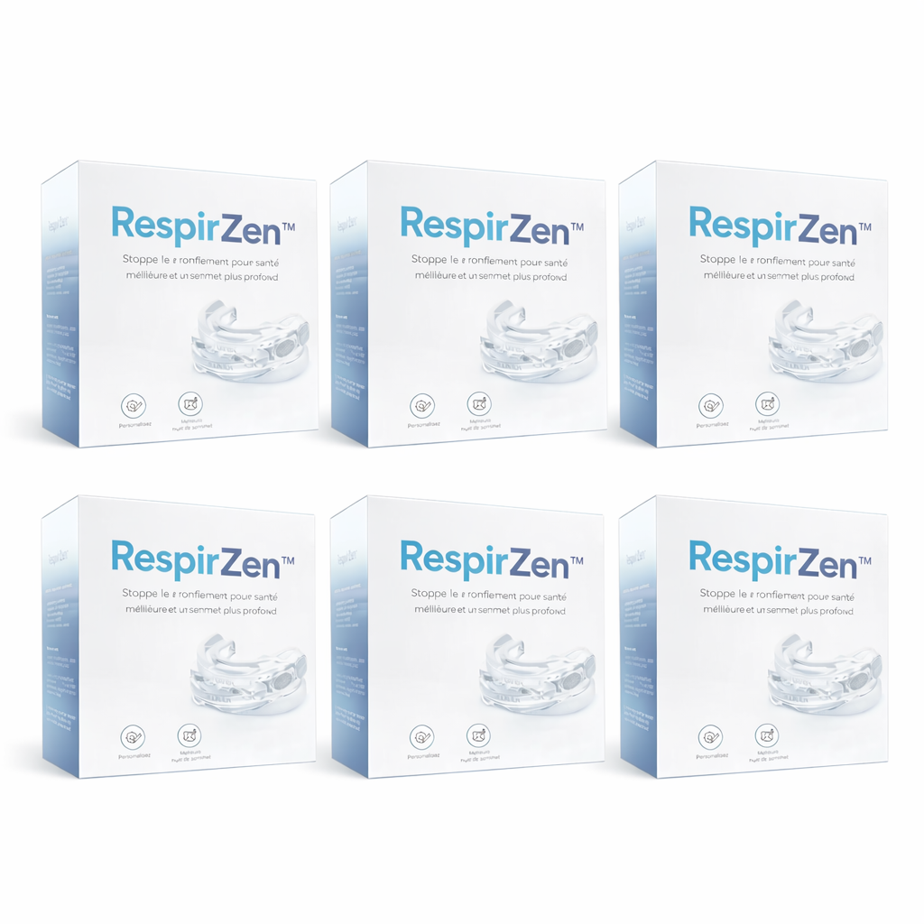 RespirZen™ Dispositif Nasal Anti-Ronflement | Respirez librement et dormez profondément en 3 minutes !