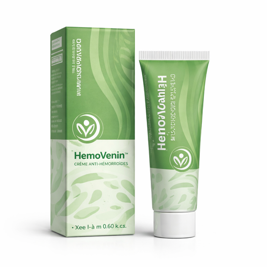 HemoVenin™ Crème Anti-Hémorroïdes au Venin d’Abeille | Faites disparaître vos hémorroïdes dès la première application !