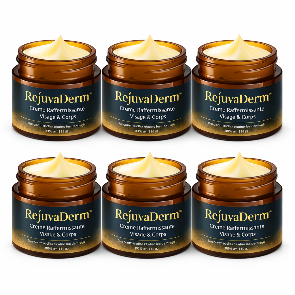 RejuvaDerm™ Crème Raffermissante Visage & Corps | Retend votre peau et lisse vos rides en seulement 10 minutes !