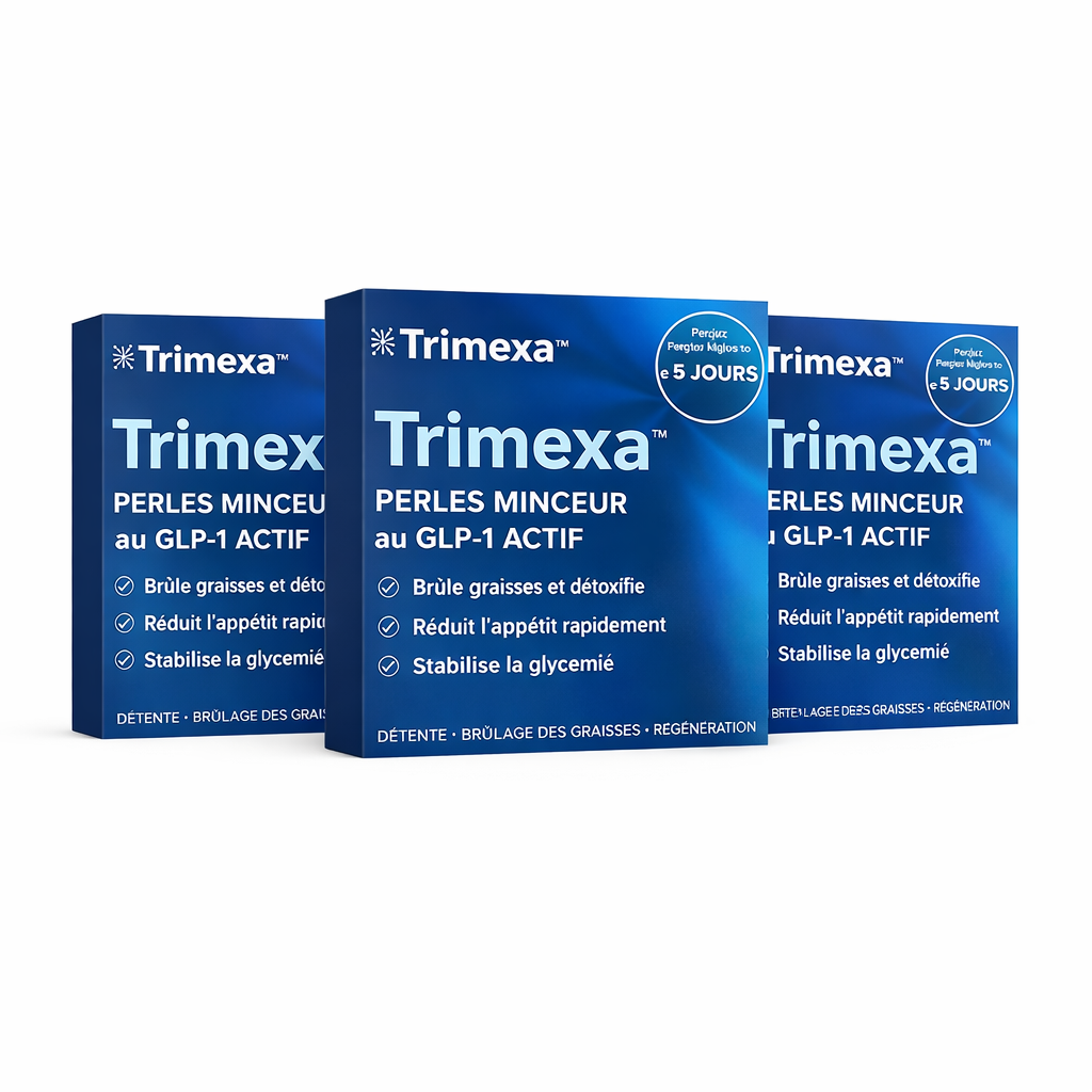 Trimexa™ Perles Minceur au GLP-1 Actif | Perdez jusqu’à 6 kilos de graisse en 5 jours sans régime !