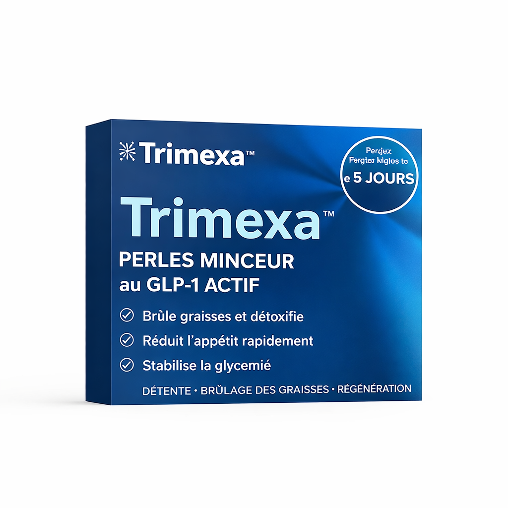 Trimexa™ Perles Minceur au GLP-1 Actif | Perdez jusqu’à 6 kilos de graisse en 5 jours sans régime !