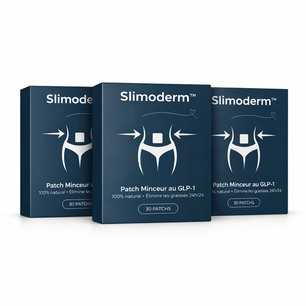 Slimoderm™ Patch Minceur au GLP-1 | Perdez jusqu’à 4,3 kg de graisse en seulement 5 jours sans régime ni piqûre !