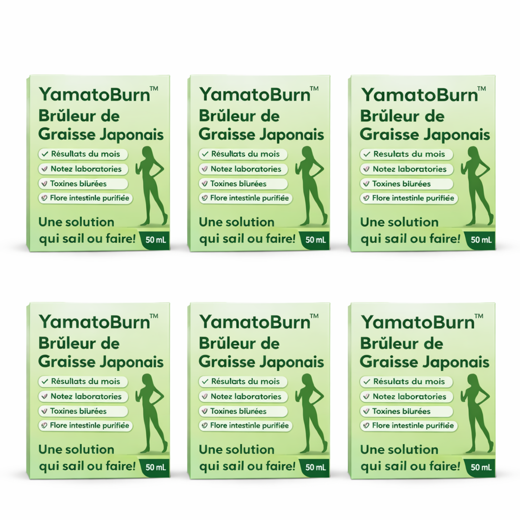 YamatoBurn™ Brûleur de Graisse au Thé Vert Japonais | Perdez jusqu’à 5 kg de ventre en 7 jours sans sport ni régime !