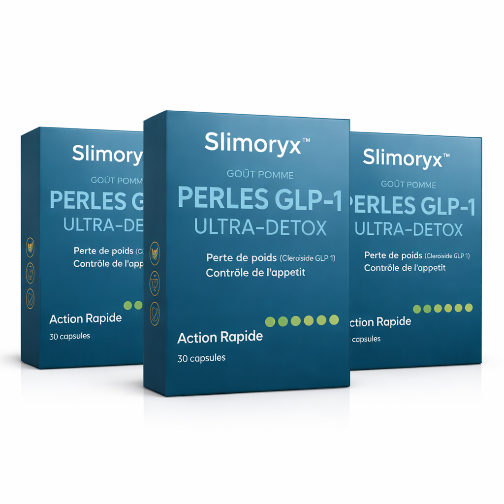 Slimoryx™ Perles Détox GLP-1 Ultra-Actives | Perdez jusqu’à 7 kg de graisse en 2 minutes par jour !
