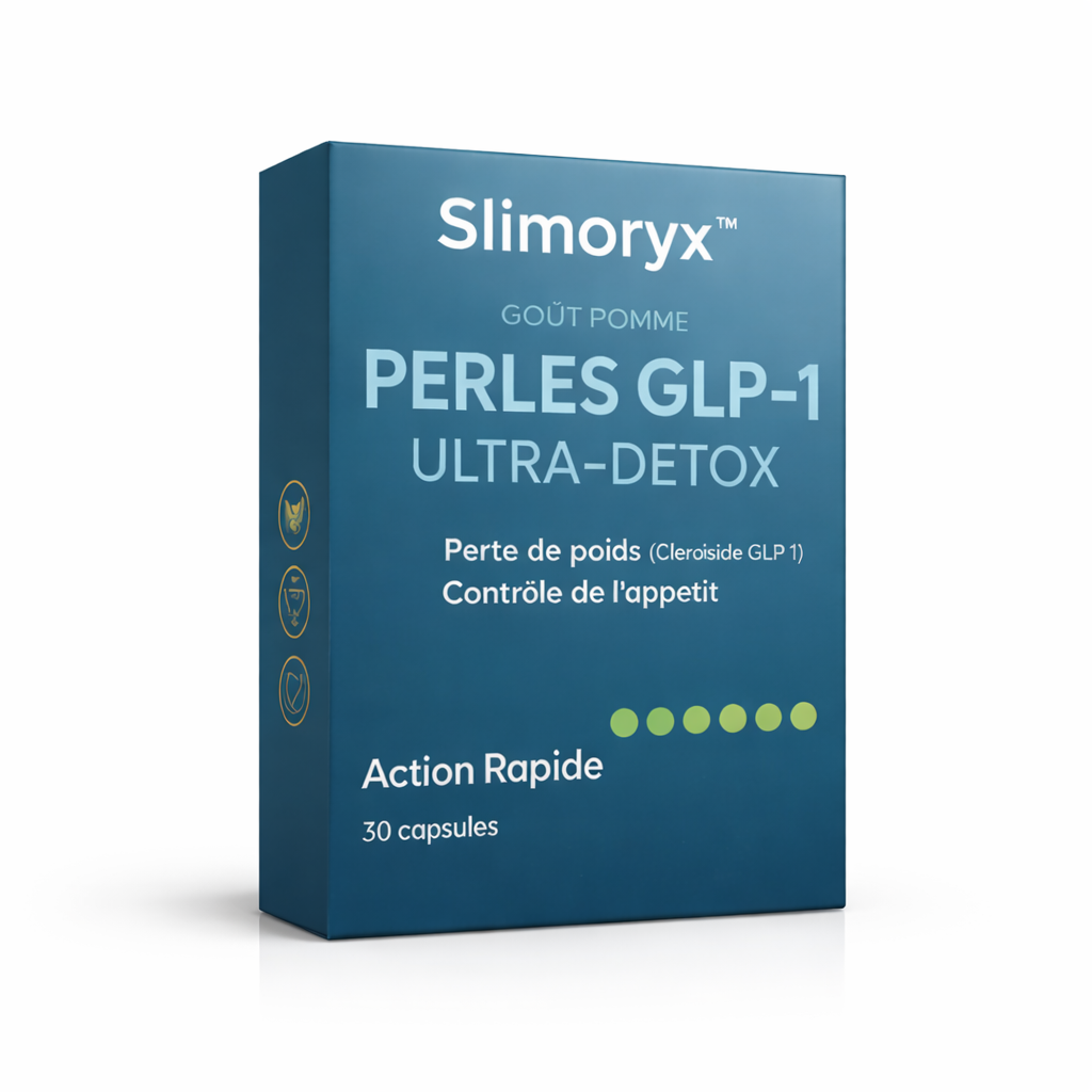 Slimoryx™ Perles Détox GLP-1 Ultra-Actives | Perdez jusqu’à 7 kg de graisse en 2 minutes par jour !
