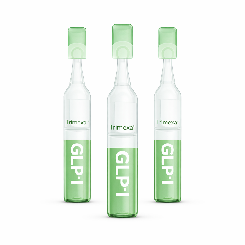 Trimexa™ Ampoule Minceur au GLP-1 | Éliminez jusqu’à 5 kg de graisse du ventre en 7 jours !