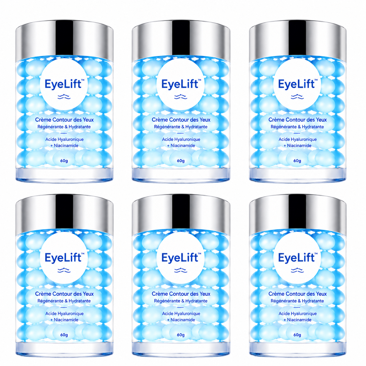 EyeLift™ Crème Contour des Yeux | Éliminez les cernes et poches dès 7 jours !
