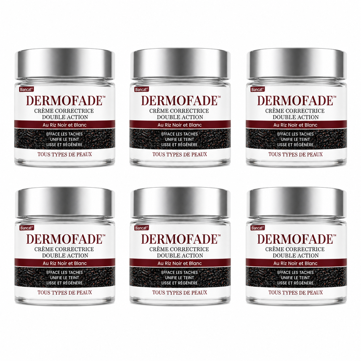 DermoFade™ Crème Correctrice Double Action | Faites disparaître vos imperfections cutanées en seulement 7 jours !