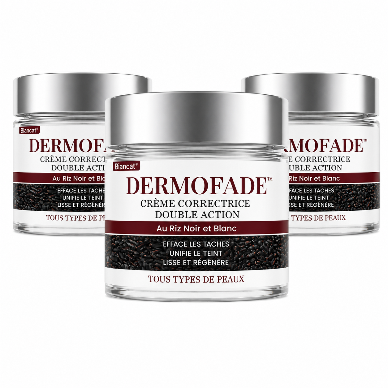 DermoFade™ Crème Correctrice Double Action | Faites disparaître vos imperfections cutanées en seulement 7 jours !