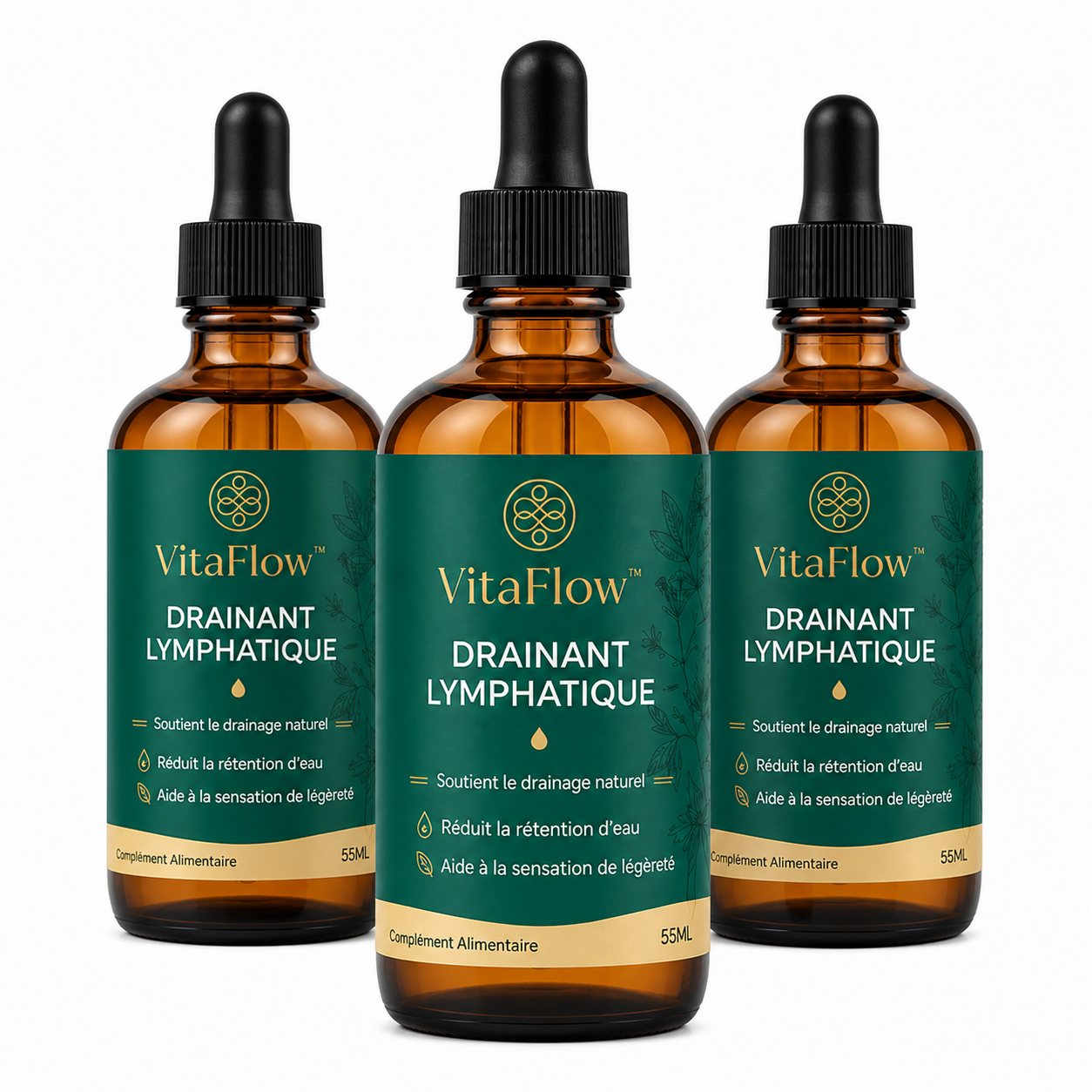VitaFlow™ Gouttes de Drainage | Purifiez votre corps et effacez la cellulite en moins de 48 heures !