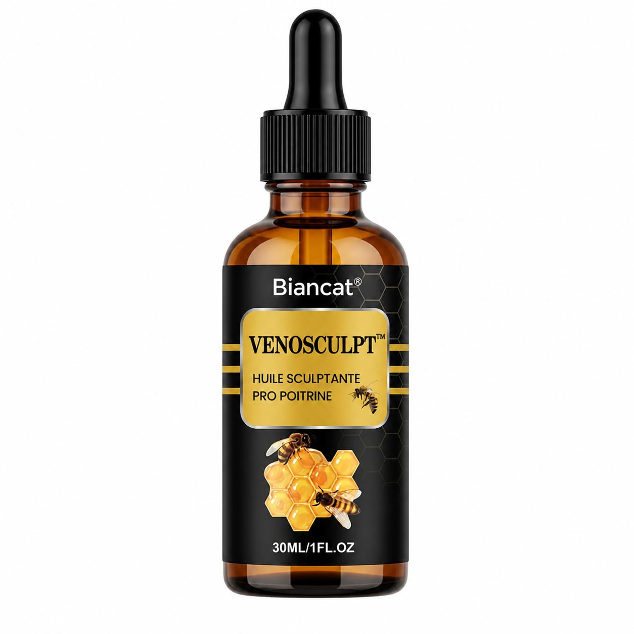 VenoSculpt™ Huile Pectorale au Venin d'Abeille | Détruit la graisse et sculpte vos pectoraux en 7 jours chrono !