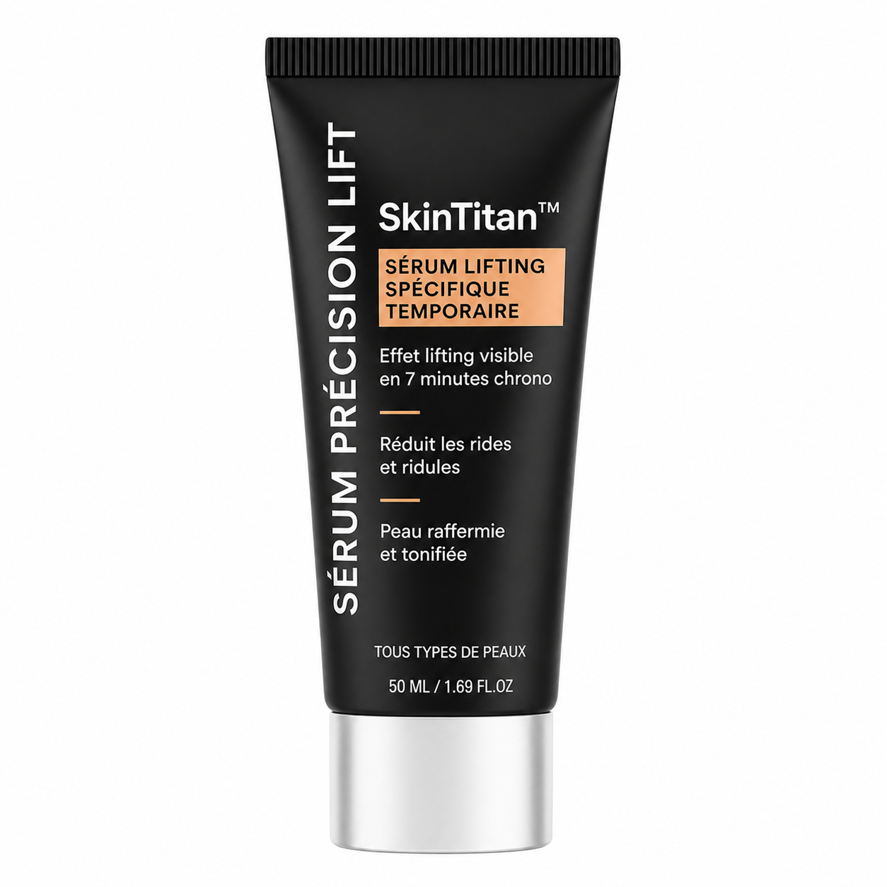 SkinTitan™ Sérum Précision Lift & Fermeté | Lisse rides et retend la peau en 7 minutes!