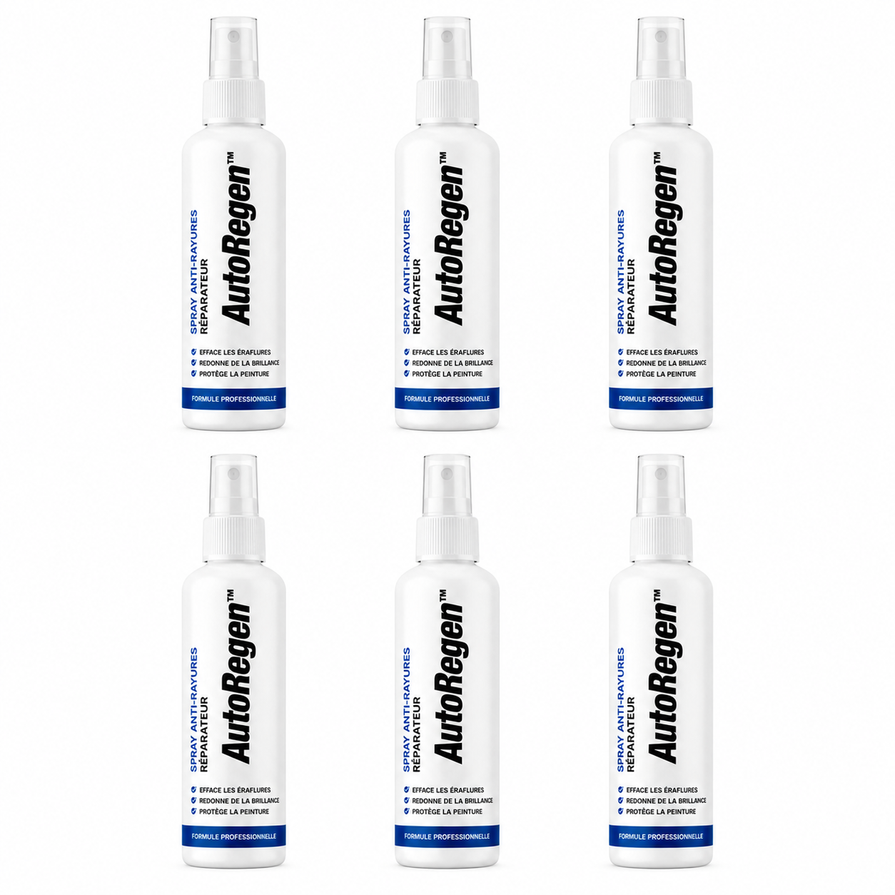 AutoRegen™ Spray Anti-Rayures Réparateur | Efface 98 % des Éraflures en 10 Secondes, Sans Repeindre!