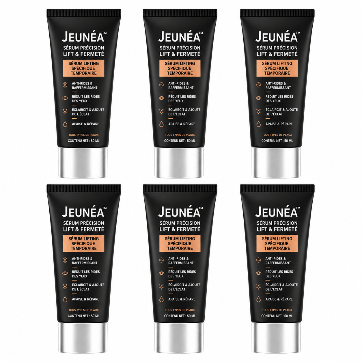 Jeunéa™ Sérum Précision Lift & Fermeté | Efface vos rides et retend la peau en 7 minutes !