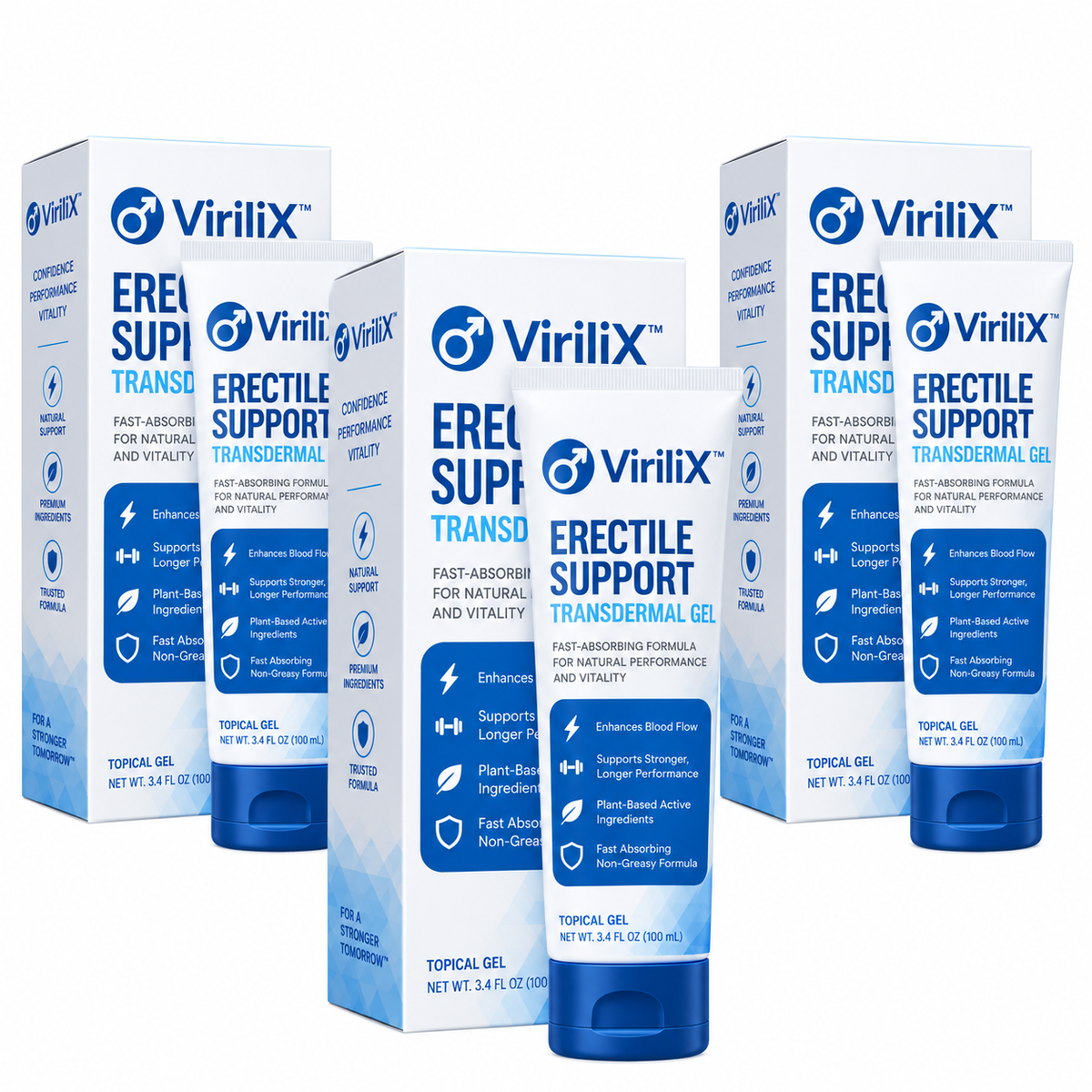 ViriliX™ Gel Érection Transdermal | Retrouvez une érection dure en 5 minutes, sans pilules ni ordonnance !