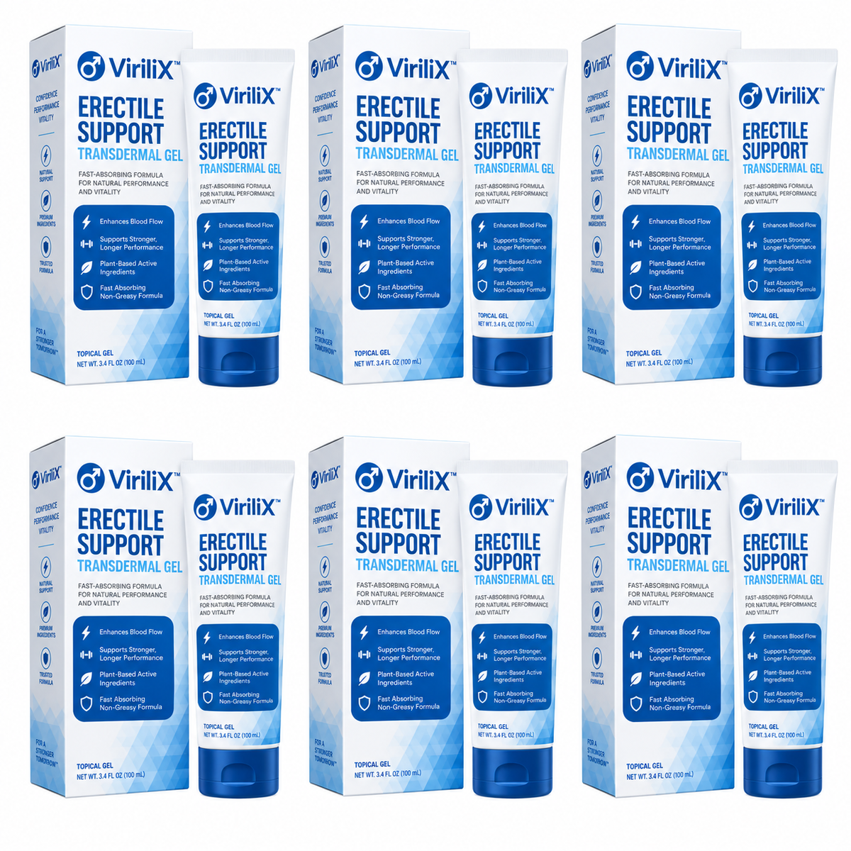 ViriliX™ Gel Érection Transdermal | Retrouvez une érection dure en 5 minutes, sans pilules ni ordonnance !