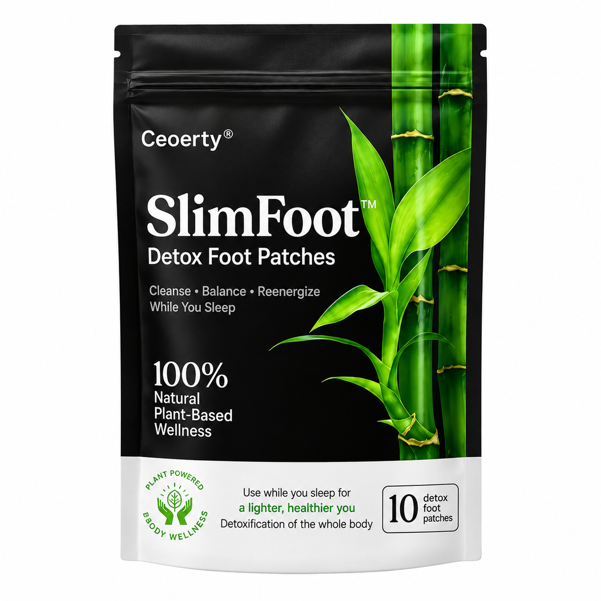 SlimFoot™ Patchs Détox pour les Pieds | Drainez les toxines pendant la nuit et retrouvez un corps plus léger au réveil !