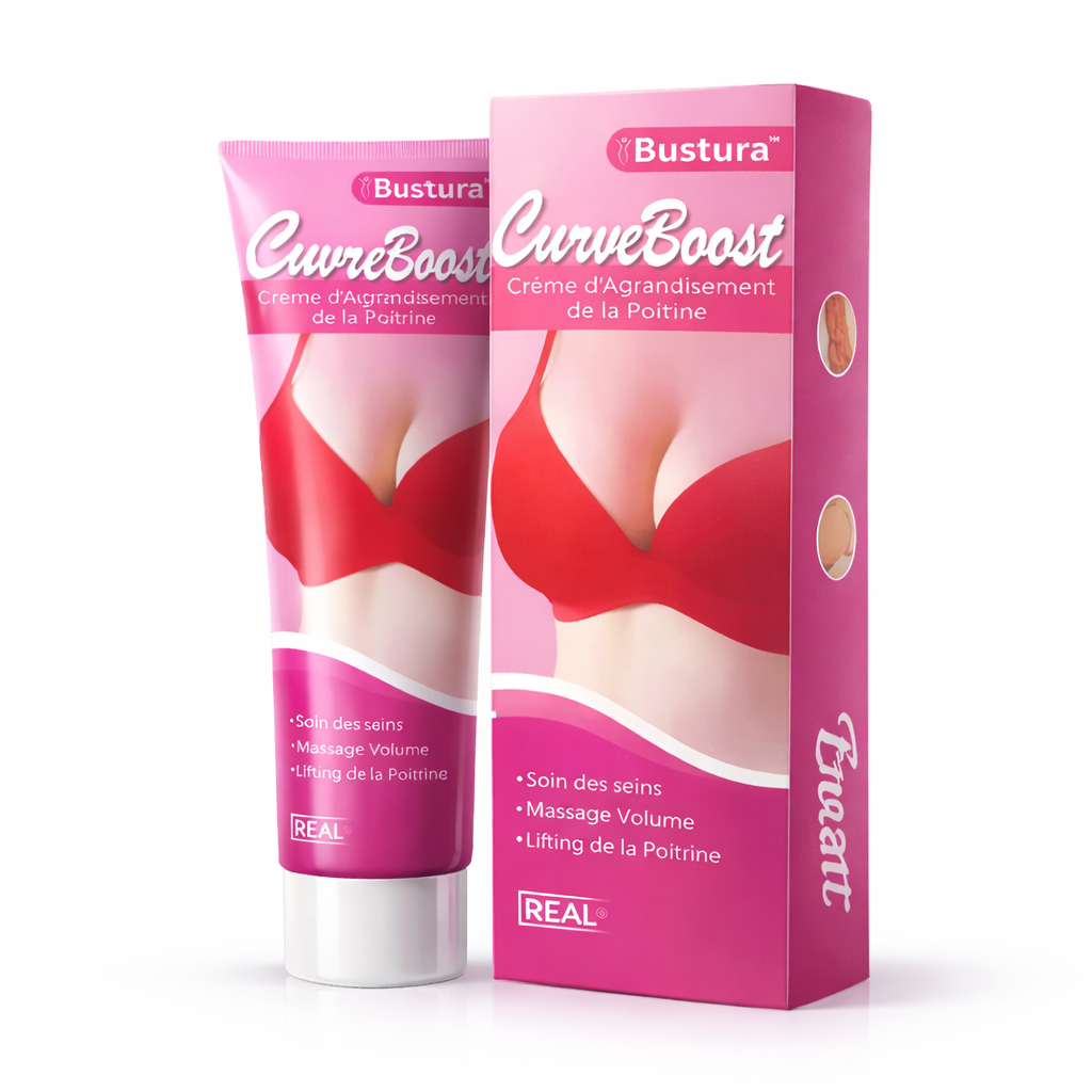 CurveBoost™ Crème Volume Intense | Augmente poitrine et hanches jusqu’à 73 % en 8 jours sans chirurgie !