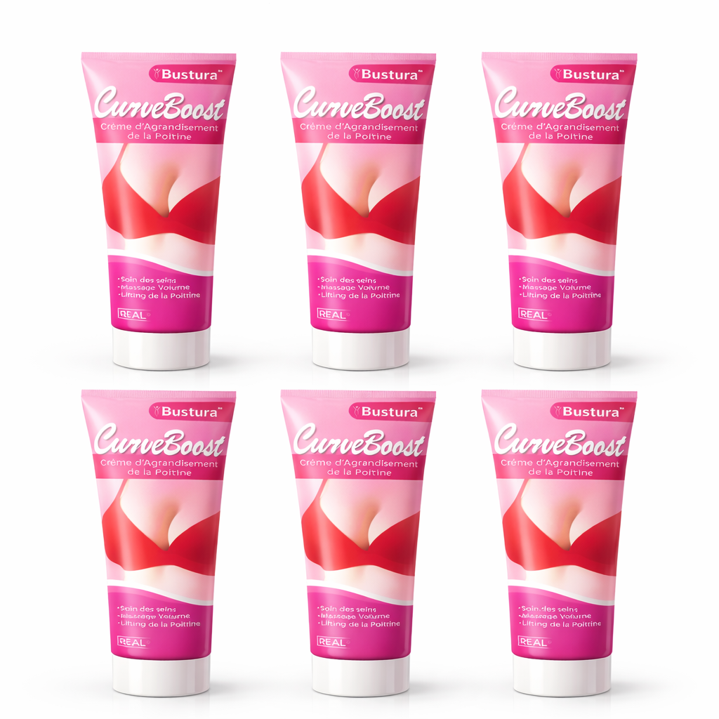 CurveBoost™ Crème Volume Intense | Augmente poitrine et hanches jusqu’à 73 % en 8 jours sans chirurgie !
