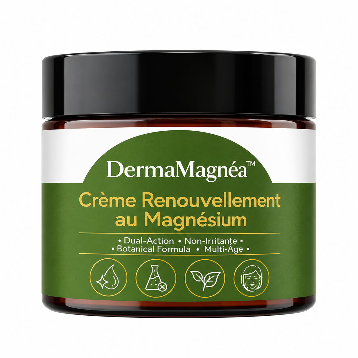 Dermagnéa™ Crème Renouvellement au Magnésium | Répare la peau, efface imperfections et apaise les plaques en 7 minutes !