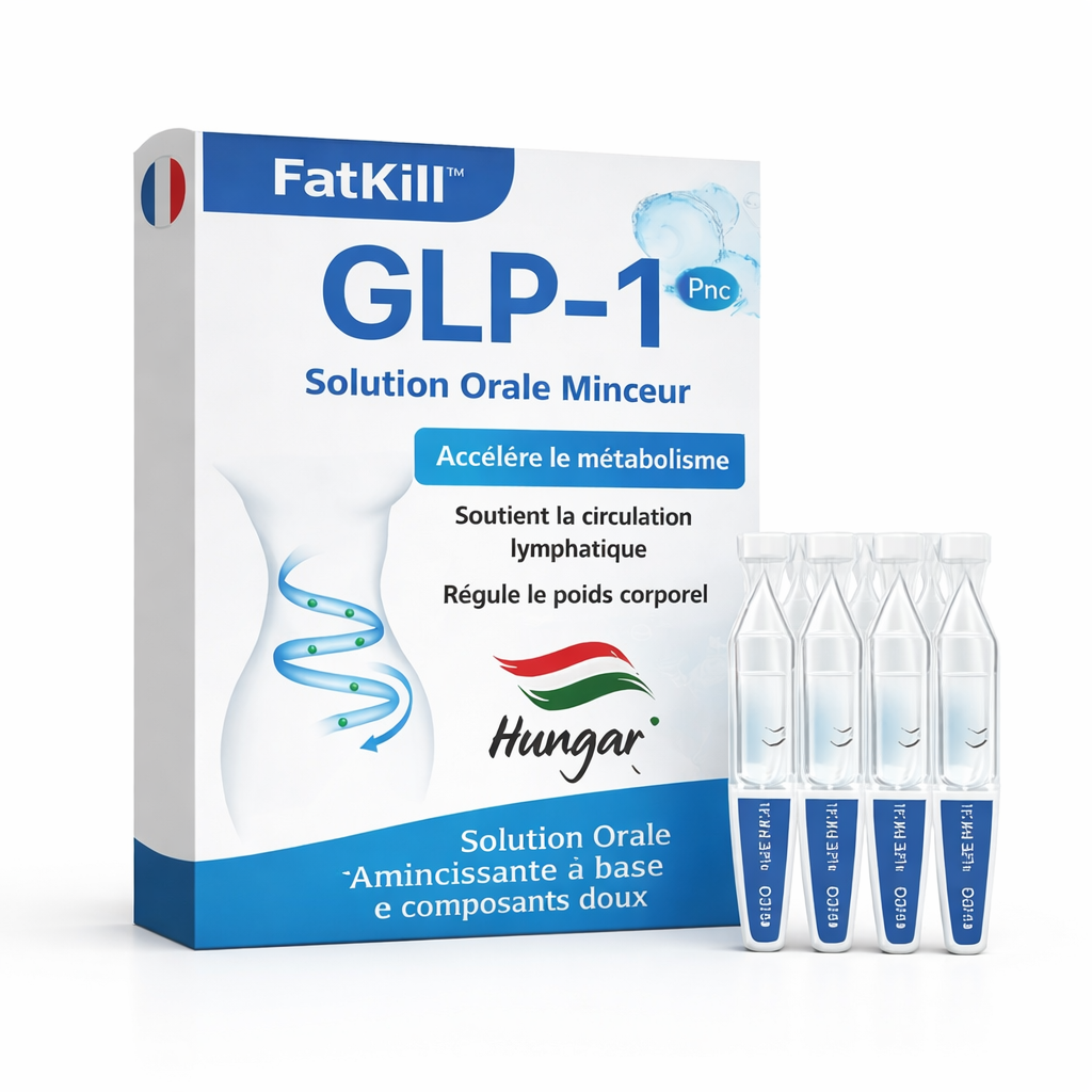FatKill™ Liquide Oral | Éliminez 5 kg de graisse abdominale en seulement 5 jours sans effort !