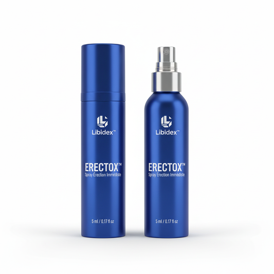 Erectox™ Spray Érection Immédiate | Durcit Votre Pénis en 5 Minutes, Même Après 60 Ans !