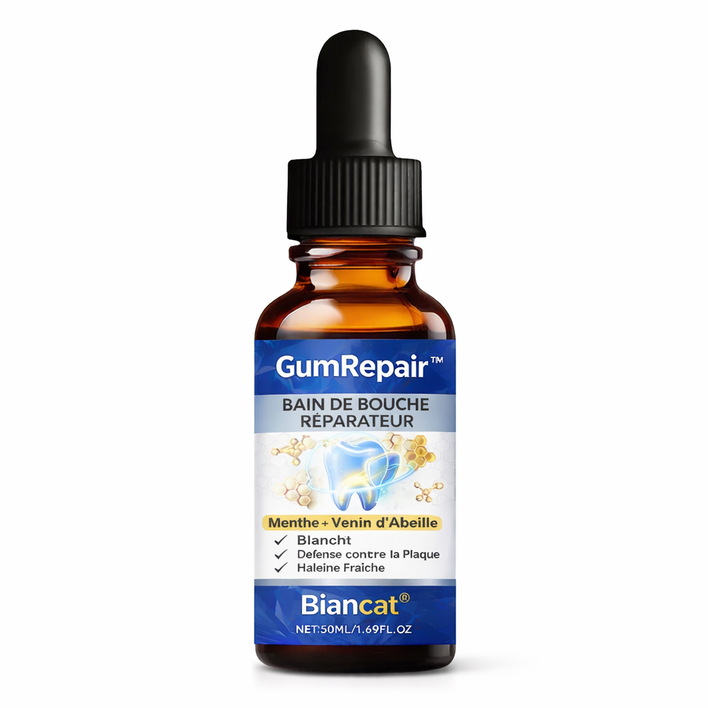 GumRepair™ Solution Buccale | Répare vos gencives et stoppe les saignements en 3 minutes !
