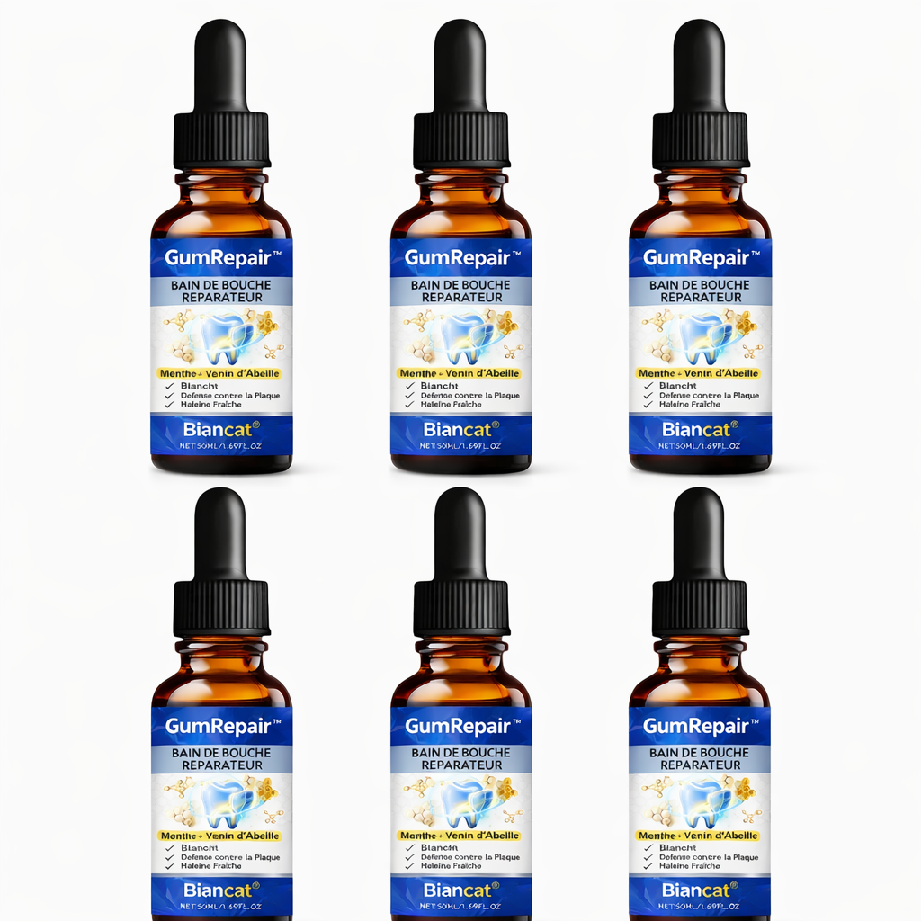 GumRepair™ Solution Buccale | Répare vos gencives et stoppe les saignements en 3 minutes !
