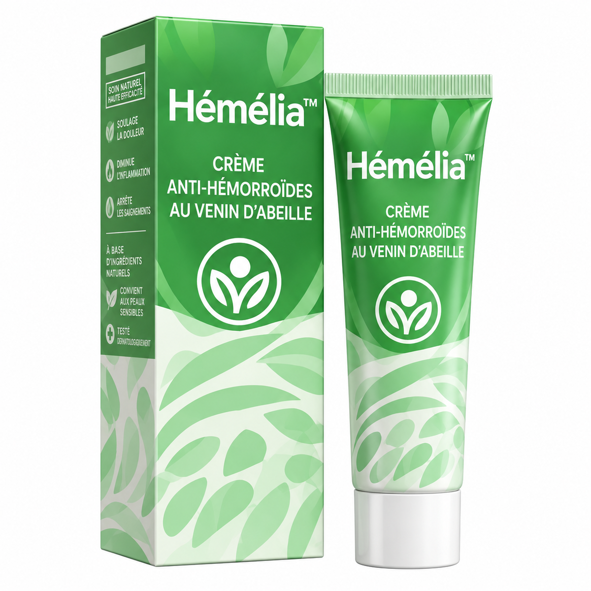 Hémélia™ Crème Anti-Hémorroïdes au Venin d’Abeille | Faites disparaître vos hémorroïdes dès la première application !