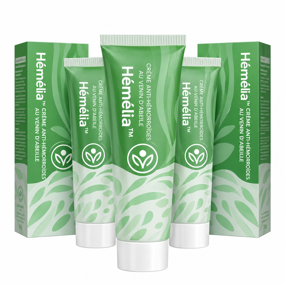 Hémélia™ Crème Anti-Hémorroïdes au Venin d’Abeille | Faites disparaître vos hémorroïdes dès la première application !