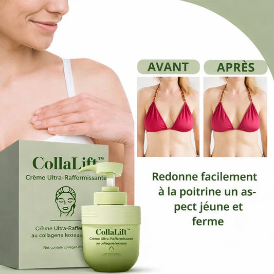 CollaLift™ Crème Ultra-Raffermissante | Efface rides et cellulite et lifte votre peau en 10 minutes !