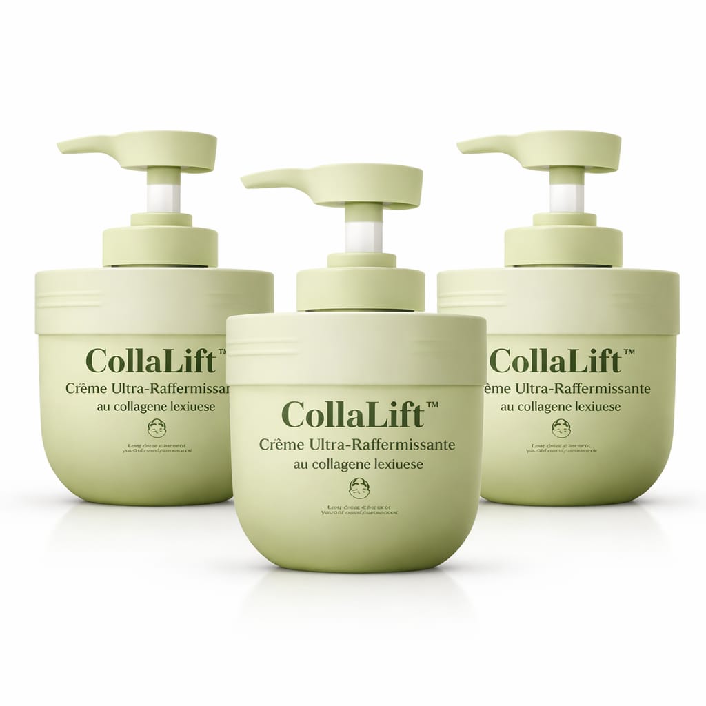 CollaLift™ Crème Ultra-Raffermissante | Efface rides et cellulite et lifte votre peau en 10 minutes !