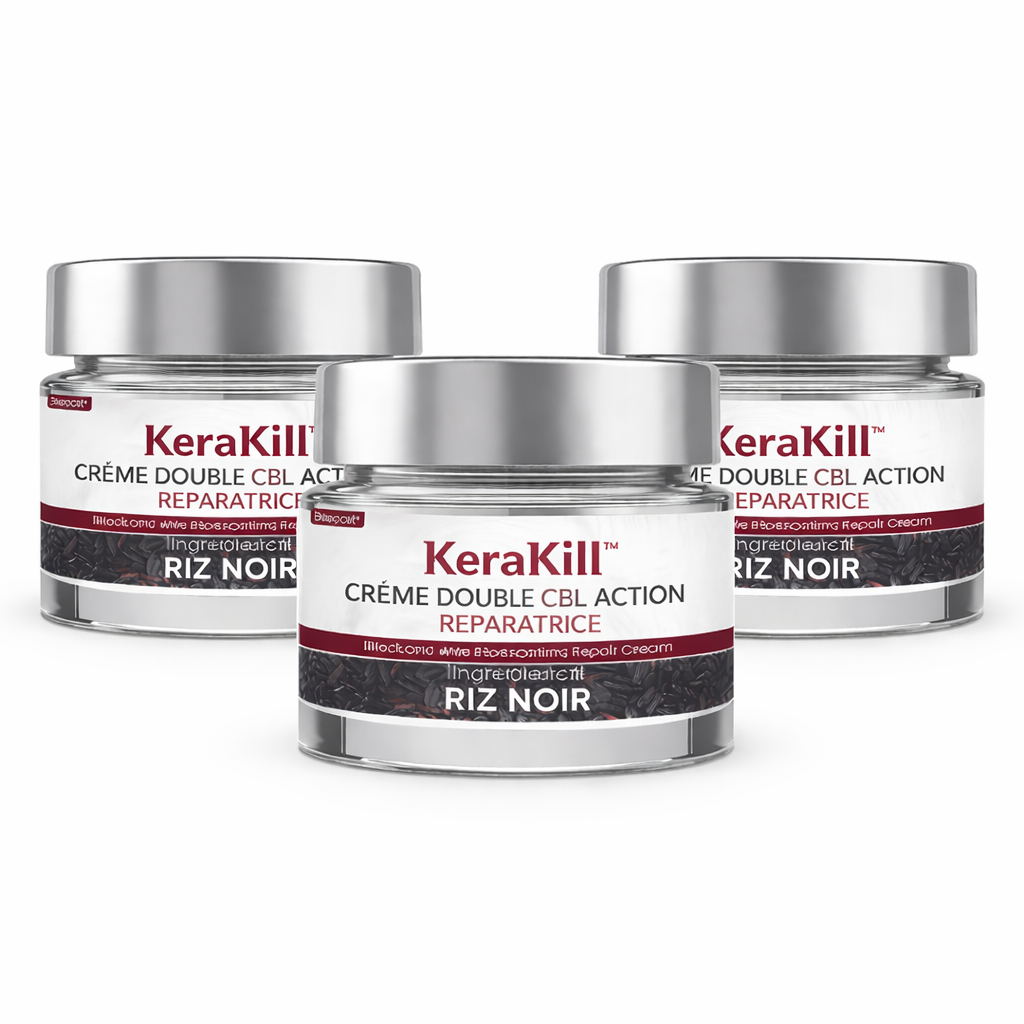 KeraKill™ Crème Réparatrice | Détruisez rugosités et imperfections en seulement quelques minutes !