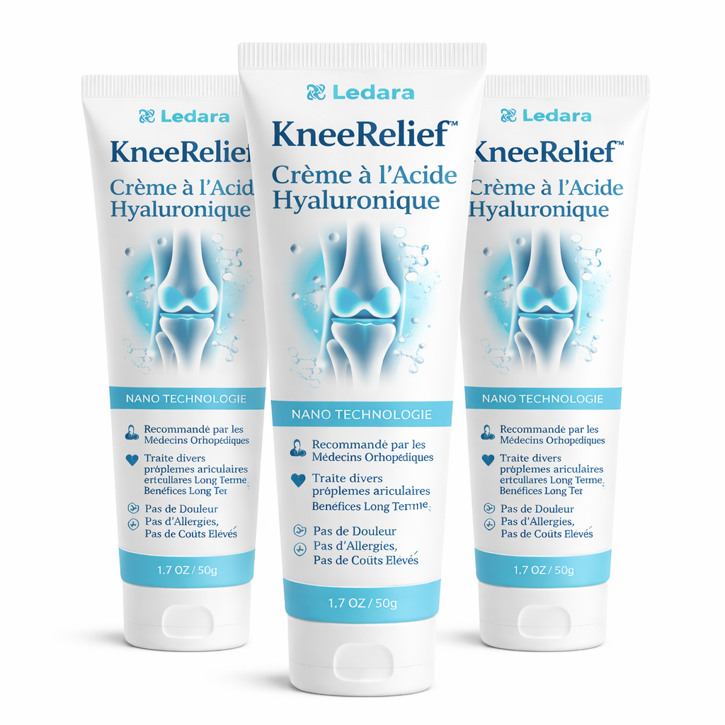 KneeRelief™ Crème Articulaire | Soulage jusqu’à 87 % des douleurs en 48 heures !