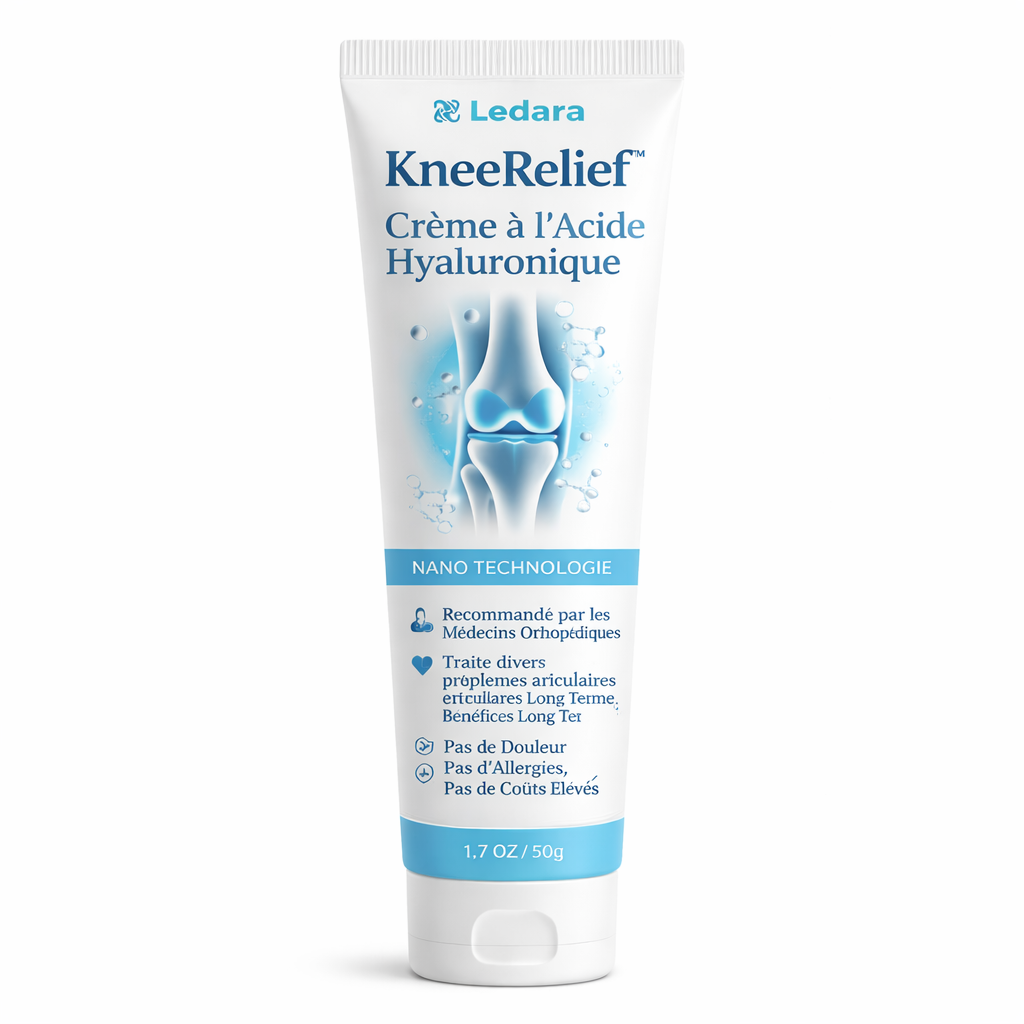 KneeRelief™ Crème Articulaire | Soulage jusqu’à 87 % des douleurs en 48 heures !