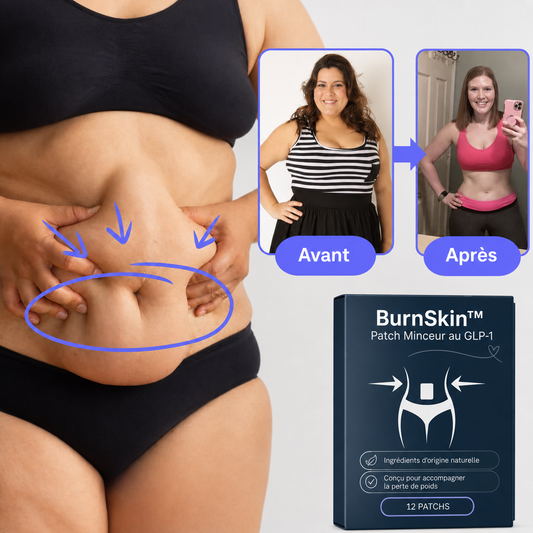 BurnSkin™ Patch Minceur au GLP-1 | Perdez jusqu’à 4,3 kilos de graisse en 5 jours!