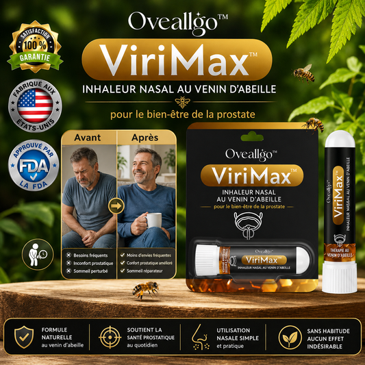 ViriMax™ Inhaleur au Venin d’Abeille | Retrouvez une érection en 3 minutes – même après 60 ans!