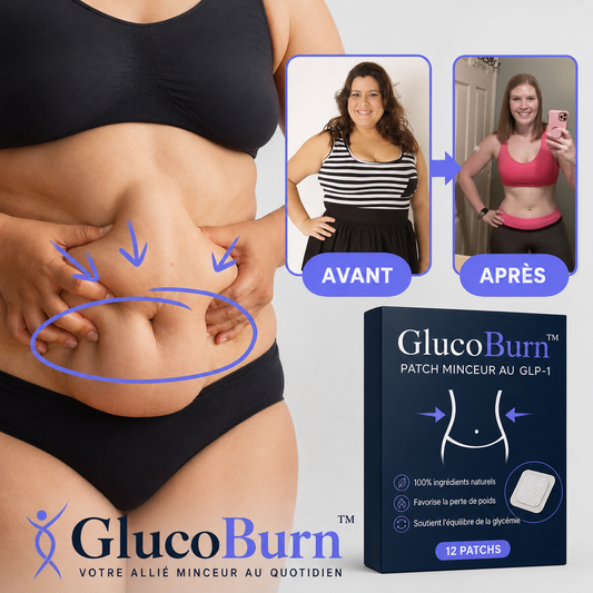 GlucoBurn™ Patch Minceur au GLP-1 | Perdez jusqu’à 4,3 kilos de graisse en 5 jours!